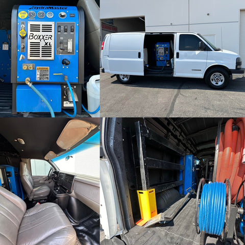 carpet cleaning van for sale with truckmount for sale carpet cleaner for sale carpet extractor for sale