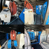 carpet cleaning van for sale with truckmount for sale carpet cleaner for sale carpet extractor for sale