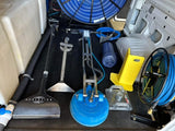 carpet cleaning van for sale with truckmount for sale