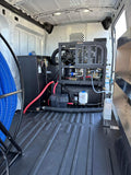 carpet cleaning van for sale with truckmount for sale