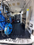 carpet cleaning van for sale with truckmount for sale