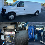 Carpet cleaning van for sale