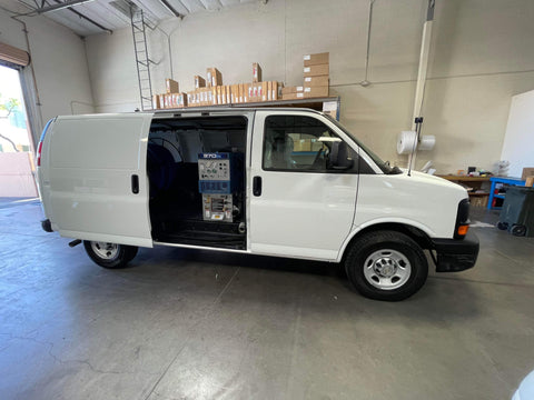 Can be used with truck mount carpet cleaner.