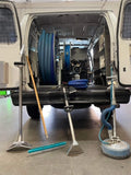 Can be used with truck mount carpet cleaner.