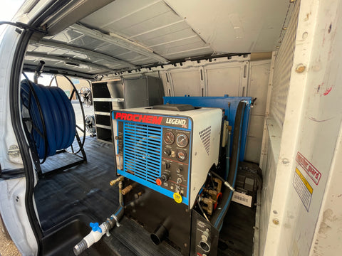 CARPET CLEANING VAN FOR SALE