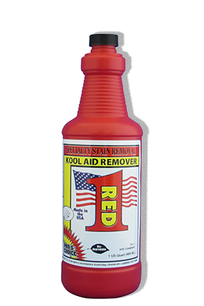 RED 1 SPOTTER PRO'S CHOICE CARPET CLEANING CHEMICALS FOR SALE