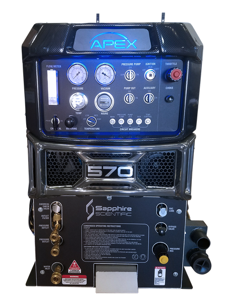 Sapphire Apex 570 with 90 Gallon Waste Tank – CLEANING DEPOT STORE