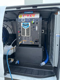  HYDRAMASTER 375 HP TRUCK MOUNT FOR SALE INSIDE CHEVY EXPRESS CARGO VAN FULLY LOADED CARPET CLEANING VAN FOR SALE