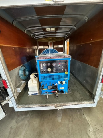 carpet cleaning trailer for sale