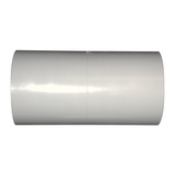 2" Vinyl Double Threaded Connector Cuff - Gray