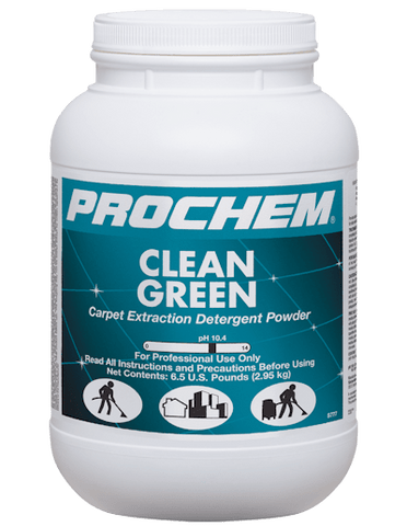 Prochem Clean Green Detergent CASE OF 4 6LB JUGS *FREE SHIPPING