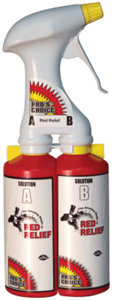 No More Mixing! These sprayers are metered to automatically mix equal parts of solution A with solution B. Fill each bottle with the designated product and they are ready to use. (Chemical not included. Sprayer only.)