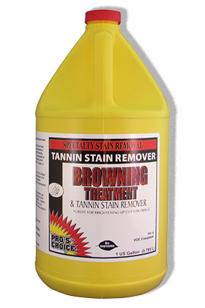BROWNING TREATMENT PRO'S CHOICE CARPET CLEANING CHEMICALS