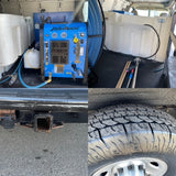 Chevy 3500 fully loaded with Hydramaster Boxxer 318 fresh water tank, truckmount and accessories