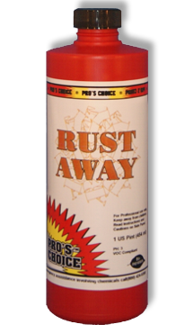 RUST AWAY PRO'S CHOICE CARPET CLEANING CHEMICALS FOR SALE